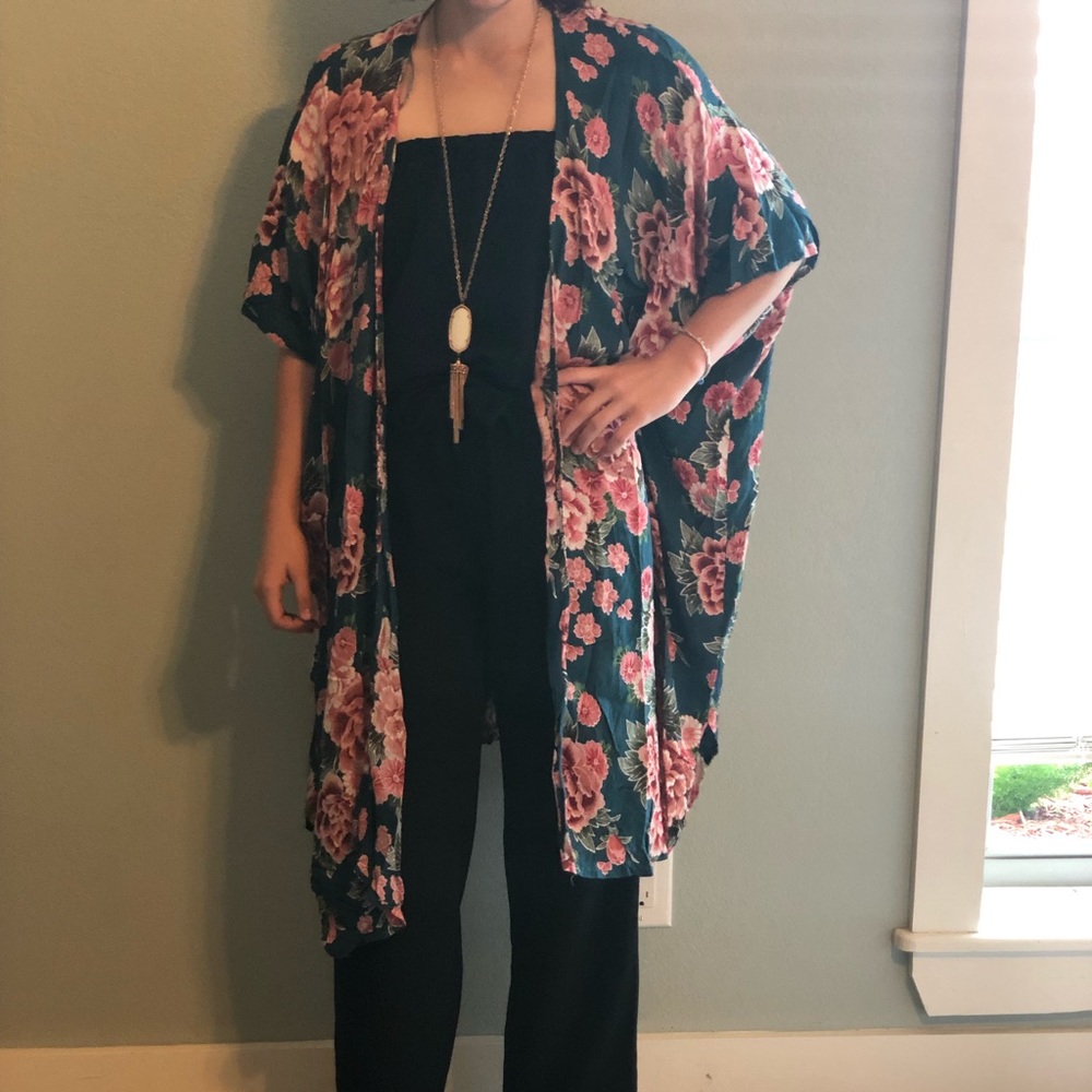 Floral kimono